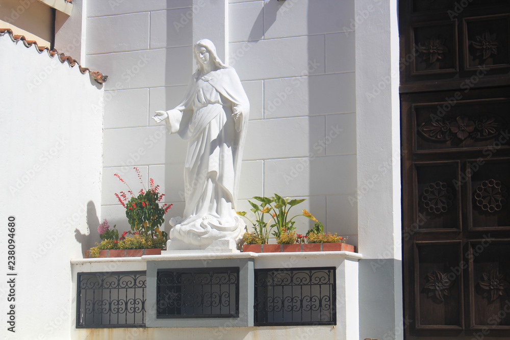 Εκτύπωση καμβά Monumento a la Virgen María