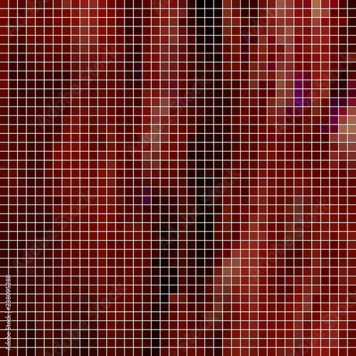 abstract vector square pixel mosaic background