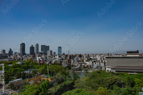Aerial view of Nagoya city, Japan © Puripat