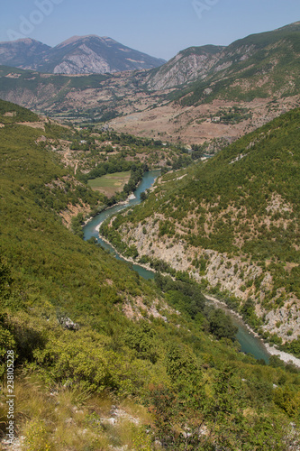 Road trip through Albania: along the shores of the river Drin