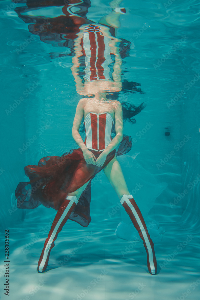 Swimming in boots on sale