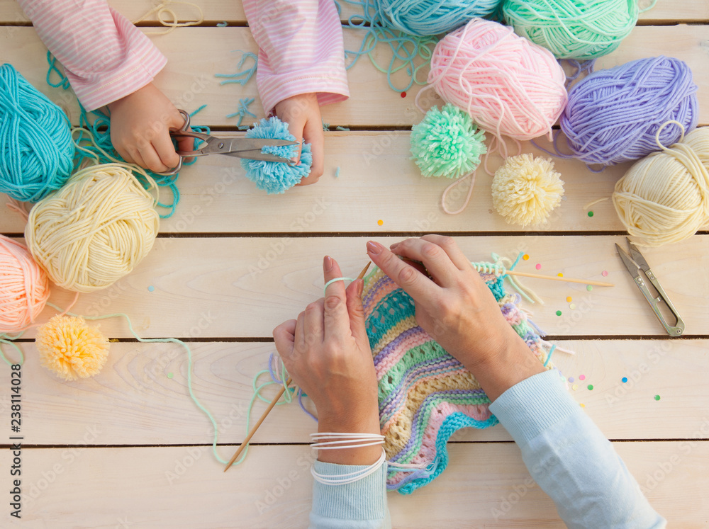 Knitting crafts best sale for kids