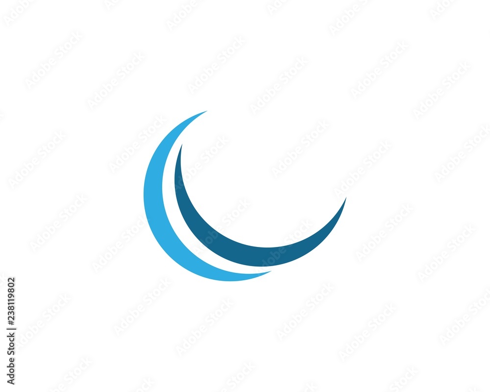 Water Wave symbol and icon Logo Template Water Wave symbol and icon Logo Template