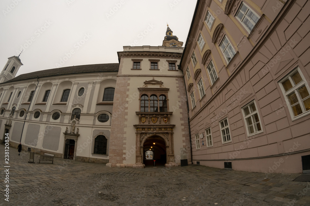 Das Landhaus in Linz Oberösterreich ist der Sitz der Landesregierung