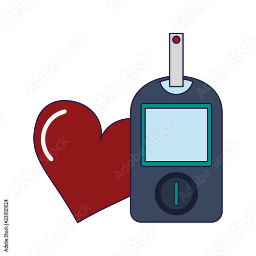 Glucometer blood test