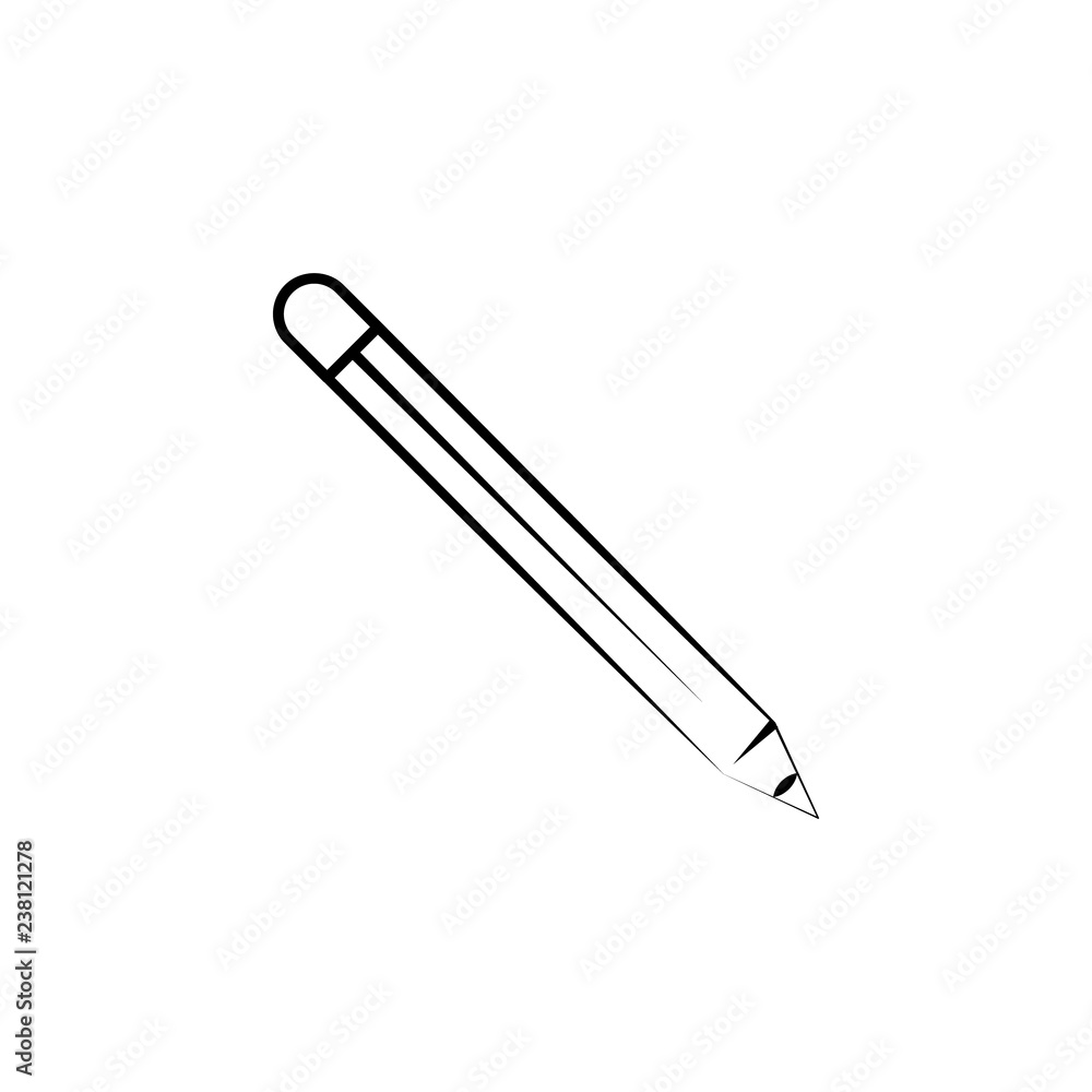 Pen, pencil icon. Element of art and craft icon. Thin line icon for website design and development, app development. Premium icon Pen, pencil icon. Element of art and craft icon. Thin line icon for website design and development, app development. Premium icon