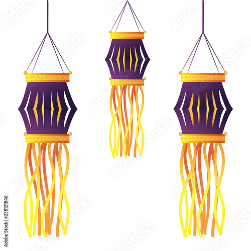 indian lanterns candles decoration