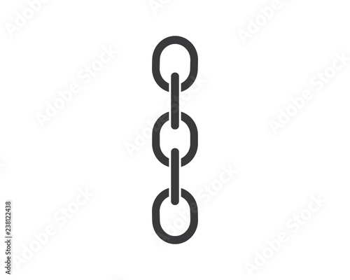 chain logo concept illustration
