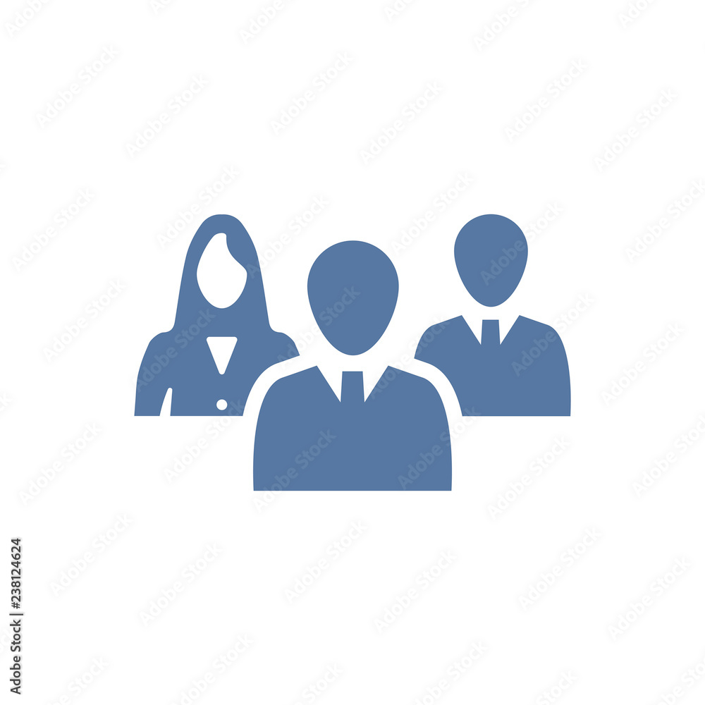 Business Leadership Icon Business Leadership Icon