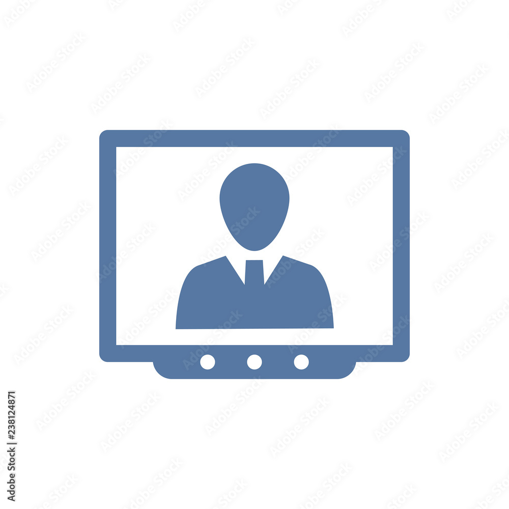 Video Conference Icon Video Conference Icon