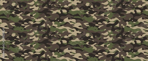 Camouflage background. Seamless pattern.Vector. 迷彩パターン