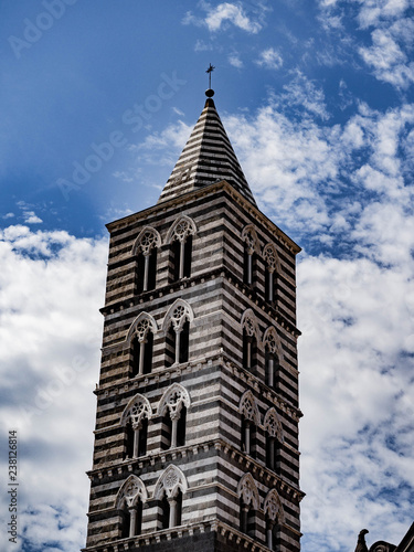 Tower of the church in Viterbo