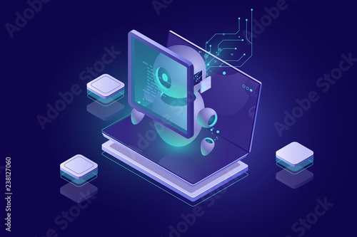 Data protection security, malware scanning, virus detection, authentication and authorization by biometric parameter concept, rotob