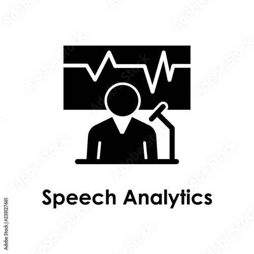 board, chart, speech analytics, manager icon. One of business icons for websites, web design, mobile app