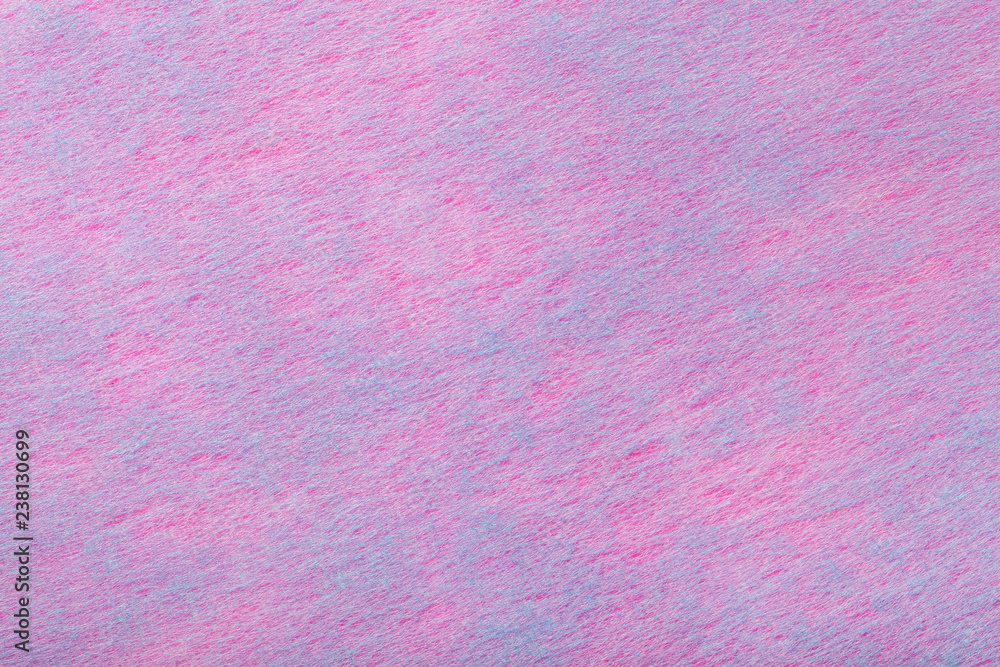 Fototapeta premium Light purple and blue background of felt fabric. Texture of woolen textile