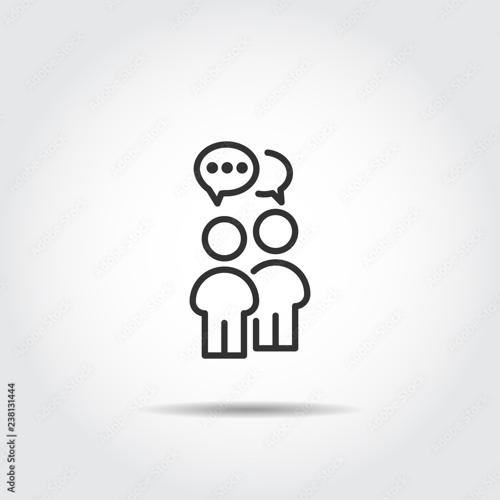 people talking silhouette vector people talking silhouette vector
