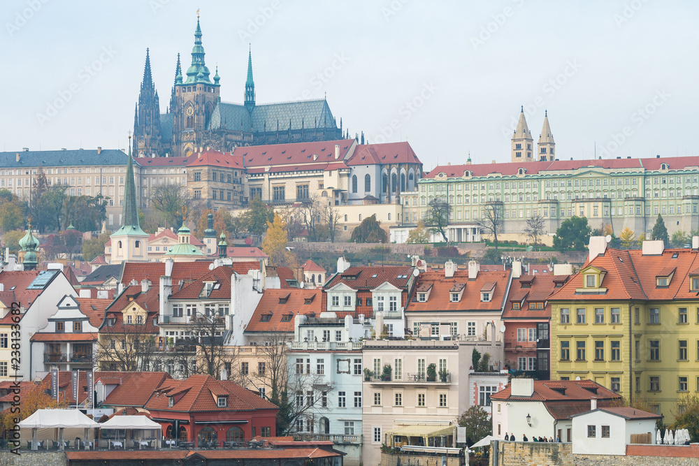 Obraz premium beautiful architecture of prague old town