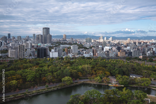 cityscape of the osaka japan © jimmyan8511