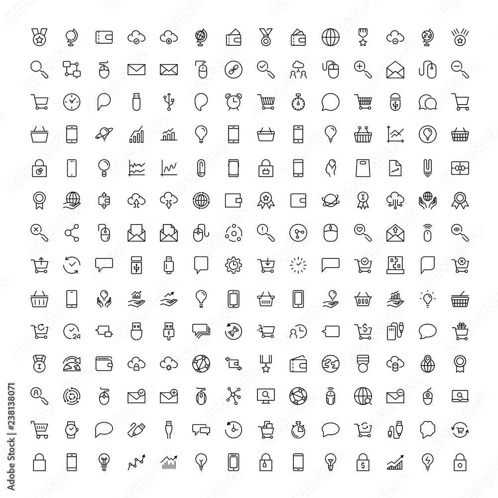 Seo marketing flat icon Seo marketing flat icon
