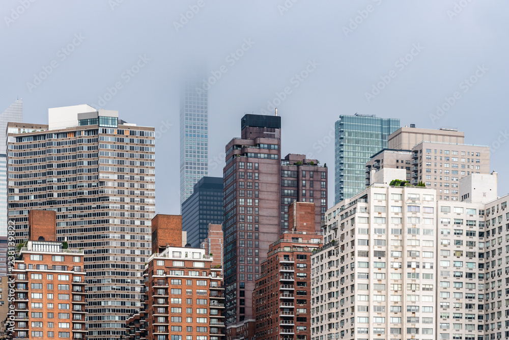 Fototapeta premium Skyline of Midtown of New York City