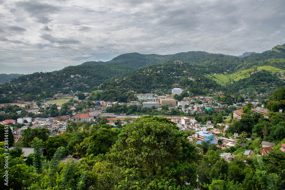 Kandy City from the top
