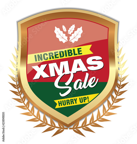 Christmas (Xmas) Sale Badge