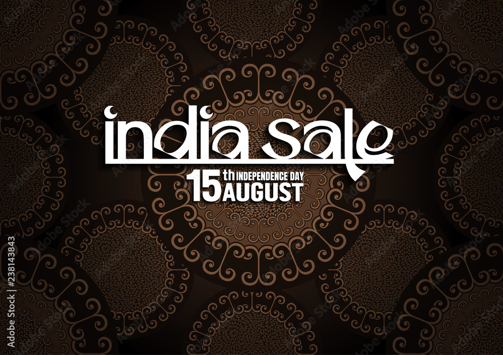 india independence day sale vector 