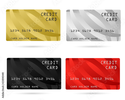 modern credit card, business VIP card, design for privilege member, member card