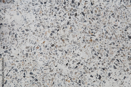 Terrazzo floor texture or background. © krsprs