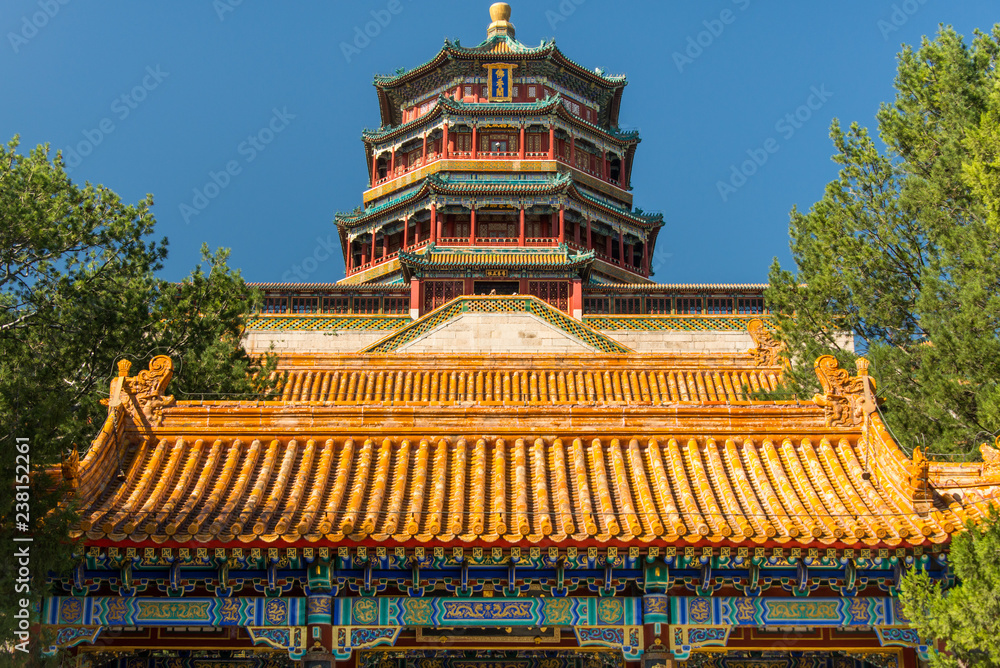 Fototapeta premium Emperor's Summer Palace, China, Beijing