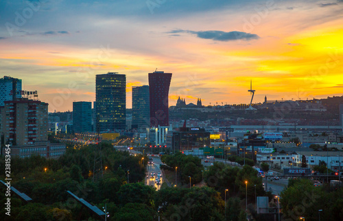 The architecture and the art in Barcelona
