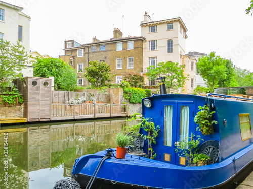 Regent's Canal. Little Venice, London, United Kingdom photo