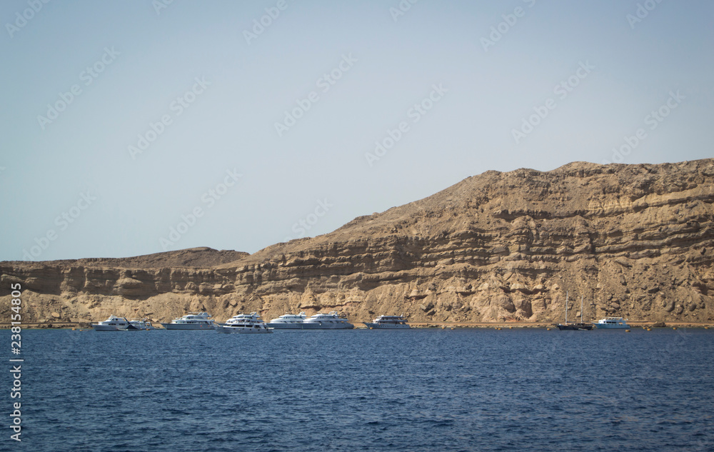 view of an island of sharm el sheikh