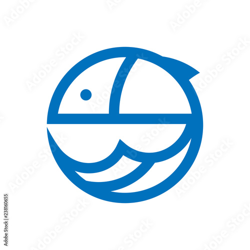 ryba logo wektor