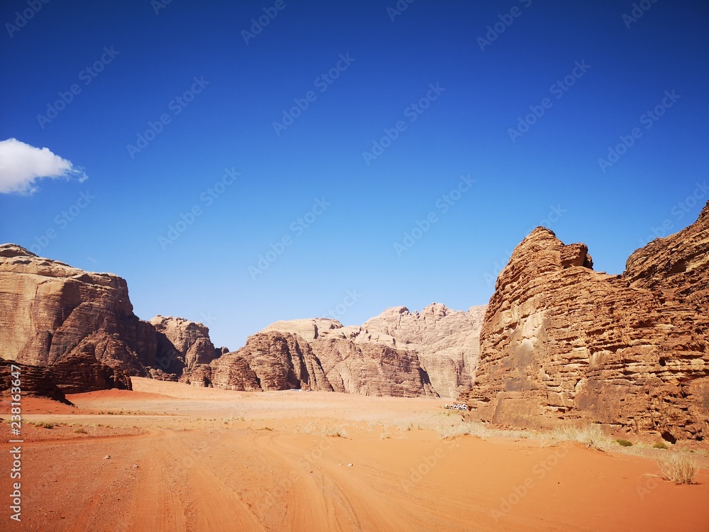 Fototapeta premium rocky desert