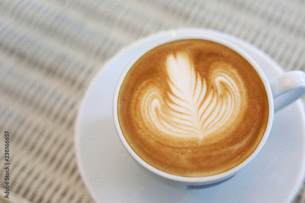 heart shape latte art of hot coffee drink tasty heart shape latte art of hot coffee drink tasty