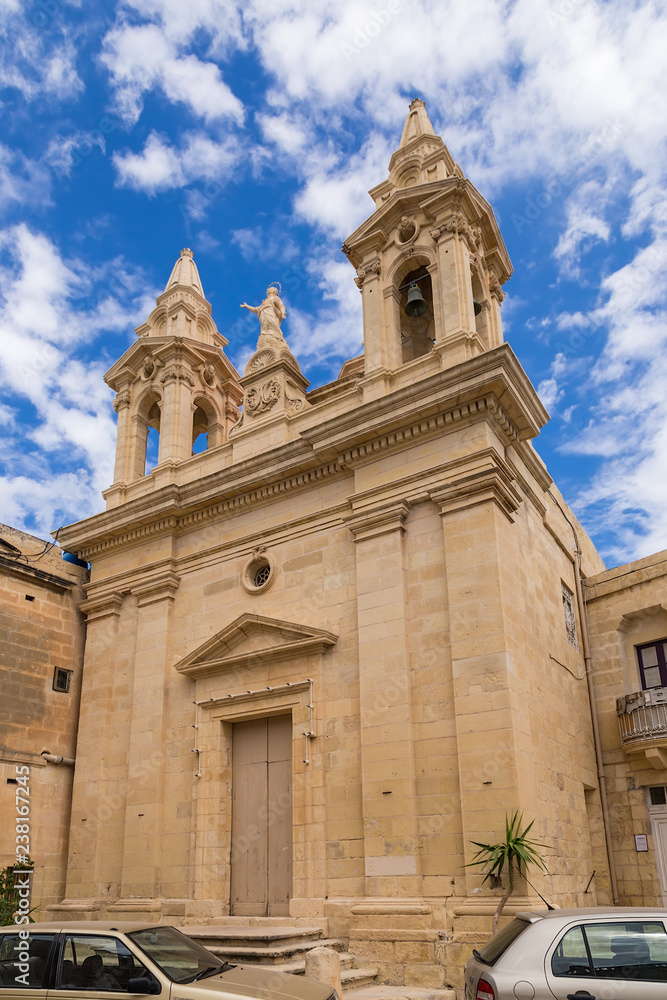 Tarxien, Malta. Chapel of St. Mary