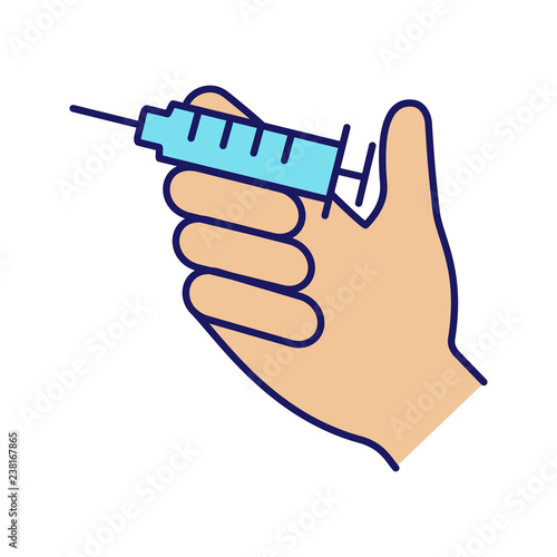 Injection color icon