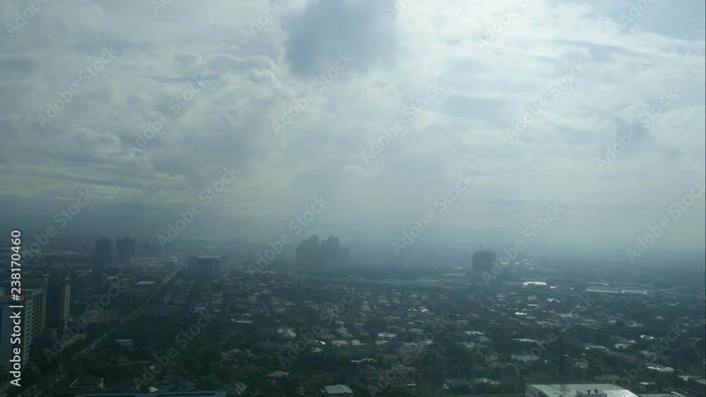 Time lapse of cityscape and traffic in Manila Time lapse of cityscape and traffic in Manila