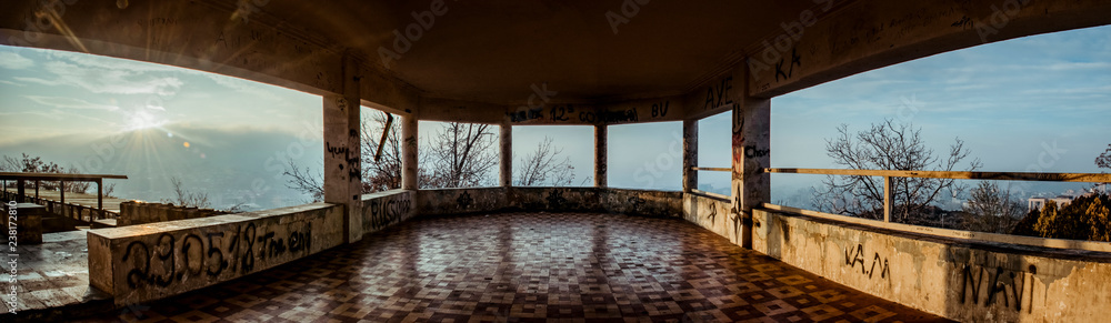 Fototapeta premium bridge over the river