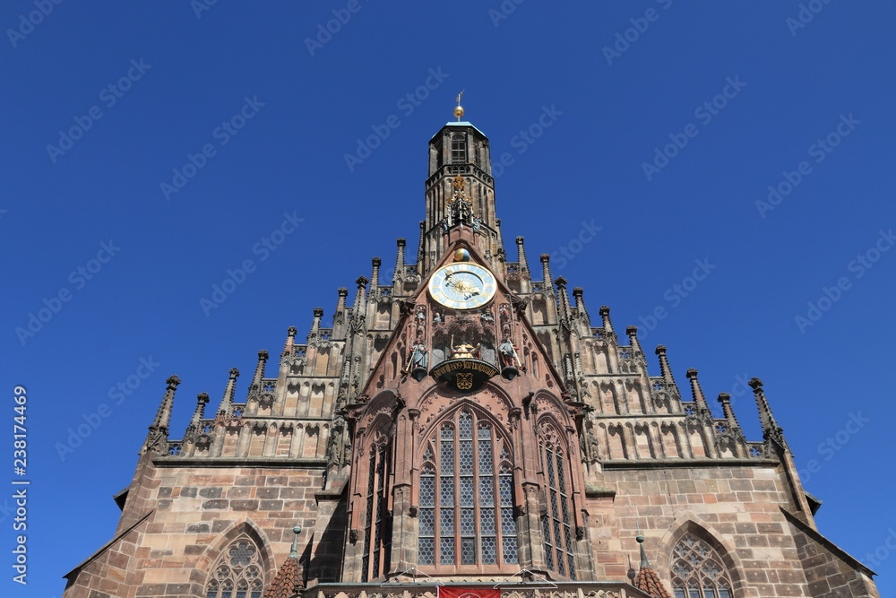 Fototapeta premium Nuremberg Frauenkirche
