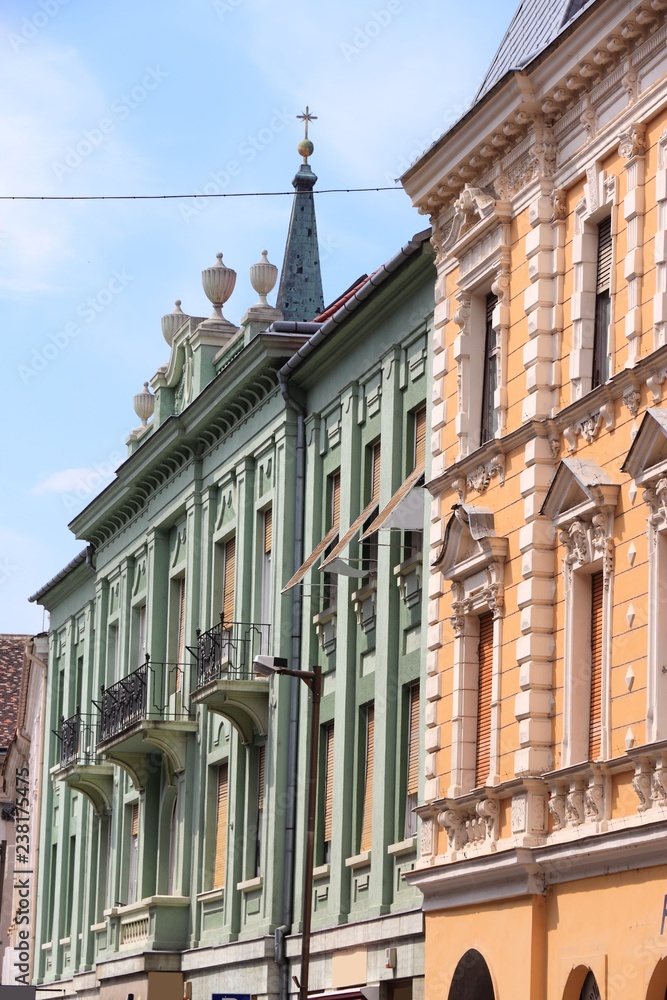Obraz premium Szombathely city, Hungary
