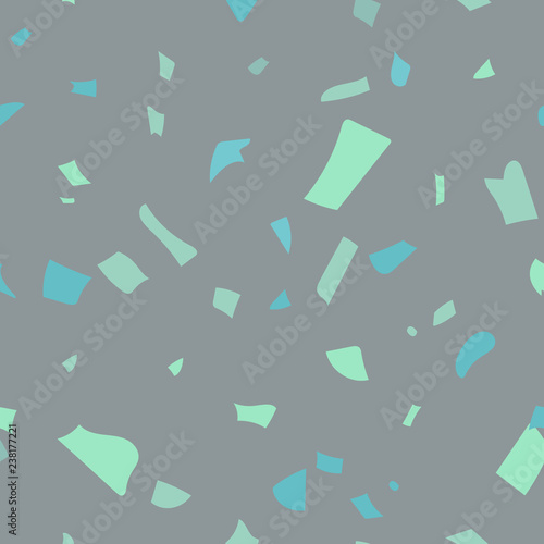 Seamless terrazzo pattern color. Texture vector surface design