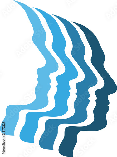 Gesichter, Köpfe, Mensch, Logo