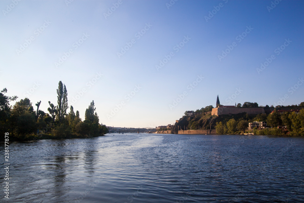 Fototapeta premium River Vltava