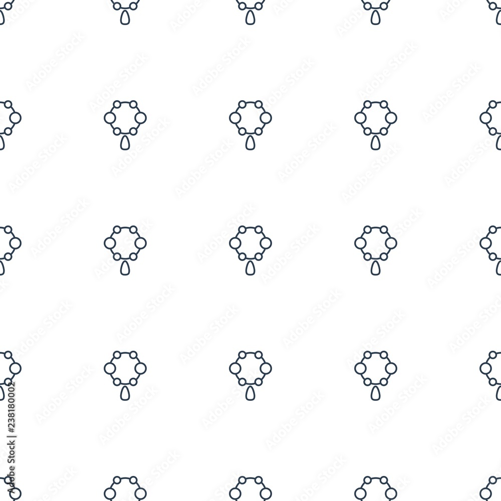 icon pattern seamless white background. Editable outline  icon.  icon pattern for web and mobile.
