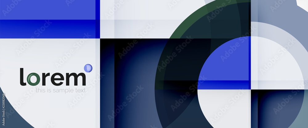 Multicolored round shapes abstract background Multicolored round shapes abstract background