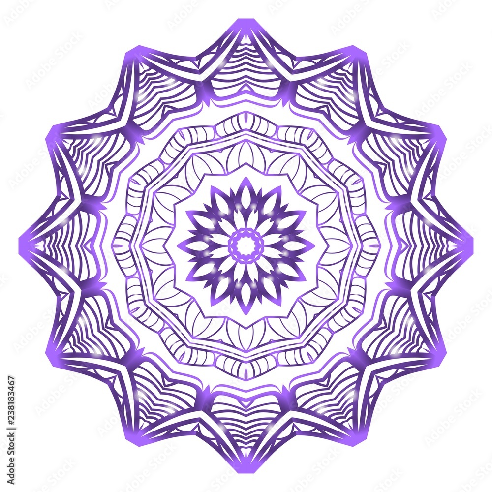 Vector with Mandala pattern. Repeating sample figure and line. Modern Decorative floral color mandala. Vector with Mandala pattern. Repeating sample figure and line. Modern Decorative floral color mandala.