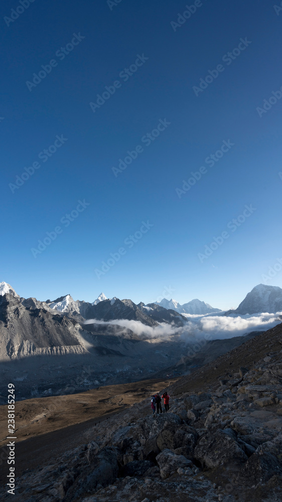 Kala Patthar is a popular trekking peak offering fantastic mountain scenery, most importantly towards Mount Everest. The peak has a weather station and world's highest web camera.