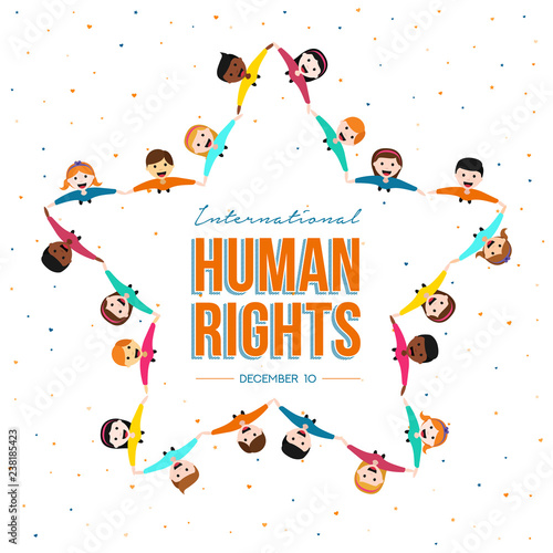 International Human Rights month of friend group